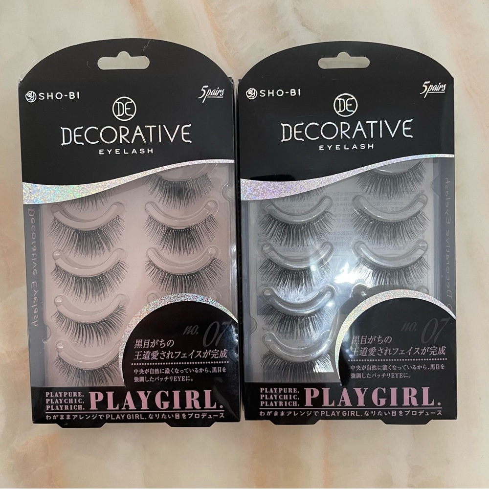 Japanese Eye Lashes Decorative bundle 10 pair